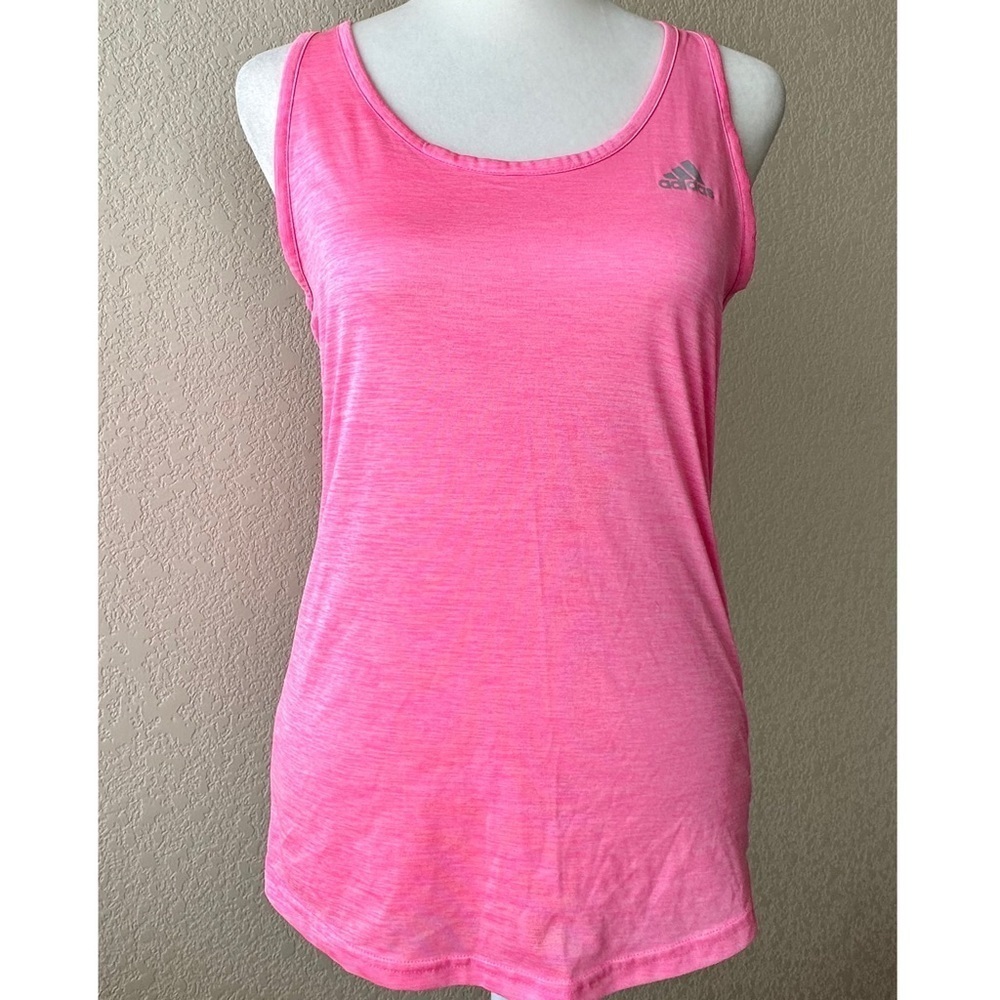 Adidas Keyhole Back, Side Gather Racerback Tank - xs